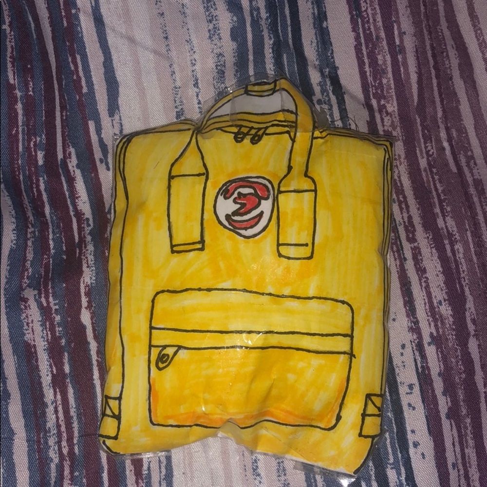 VSCO girl backpack paper squishy